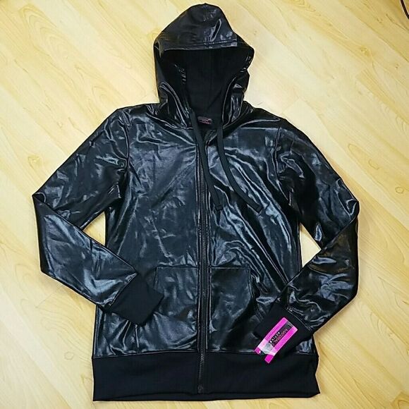 Material Girl Hooded Jacket NWT - Picture 3 of 4